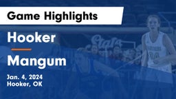 Hooker  vs Mangum  Game Highlights - Jan. 4, 2024