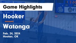 Hooker  vs Watonga  Game Highlights - Feb. 24, 2024