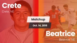 Matchup: Crete  vs. Beatrice  2016
