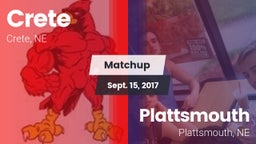 Matchup: Crete  vs. Plattsmouth  2017