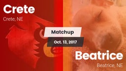 Matchup: Crete  vs. Beatrice  2017