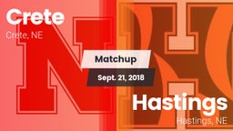 Matchup: Crete  vs. Hastings  2018