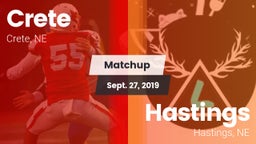 Matchup: Crete  vs. Hastings  2019