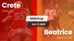 Matchup: Crete  vs. Beatrice  2019