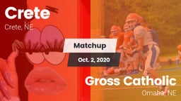 Matchup: Crete  vs. Gross Catholic  2020