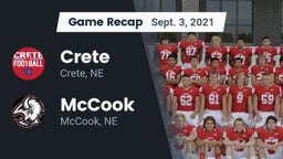 Recap: Crete  vs. McCook  2021
