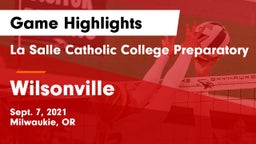 La Salle Catholic College Preparatory vs Wilsonville  Game Highlights - Sept. 7, 2021