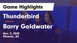 Thunderbird  vs Barry Goldwater  Game Highlights - Nov. 5, 2020