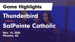 Thunderbird  vs SalPointe Catholic Game Highlights - Nov. 14, 2020