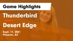 Thunderbird  vs Desert Edge  Game Highlights - Sept. 11, 2021