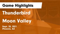 Thunderbird  vs Moon Valley Game Highlights - Sept. 20, 2021