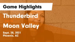 Thunderbird  vs Moon Valley Game Highlights - Sept. 28, 2021