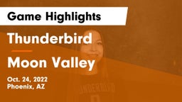 Thunderbird  vs Moon Valley  Game Highlights - Oct. 24, 2022