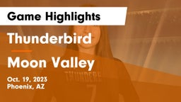 Thunderbird  vs Moon Valley Game Highlights - Oct. 19, 2023