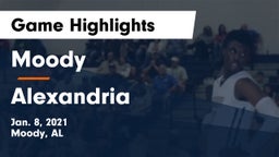 Moody  vs Alexandria  Game Highlights - Jan. 8, 2021