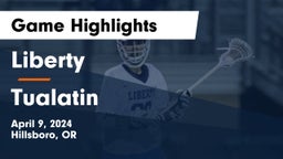 Liberty  vs Tualatin  Game Highlights - April 9, 2024