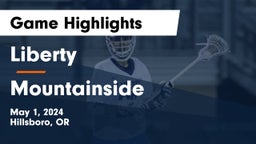 Liberty  vs Mountainside  Game Highlights - May 1, 2024