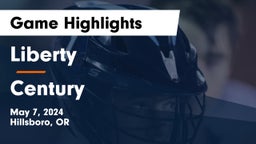 Liberty  vs Century  Game Highlights - May 7, 2024