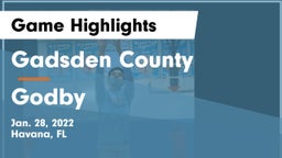 Gadsden County  vs Godby  Game Highlights - Jan. 28, 2022