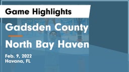 Gadsden County  vs North Bay Haven  Game Highlights - Feb. 9, 2022