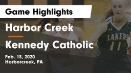 Harbor Creek  vs Kennedy Catholic  Game Highlights - Feb. 13, 2020