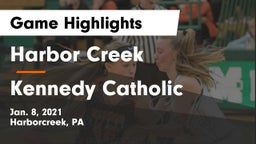 Harbor Creek  vs Kennedy Catholic  Game Highlights - Jan. 8, 2021