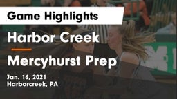 Harbor Creek  vs Mercyhurst Prep  Game Highlights - Jan. 16, 2021