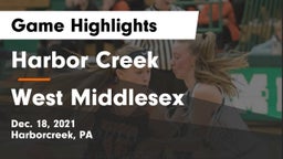 Harbor Creek  vs West Middlesex   Game Highlights - Dec. 18, 2021