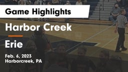 Harbor Creek  vs Erie  Game Highlights - Feb. 6, 2023