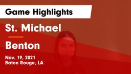 St. Michael  vs Benton  Game Highlights - Nov. 19, 2021