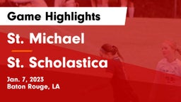 St. Michael  vs St. Scholastica Game Highlights - Jan. 7, 2023