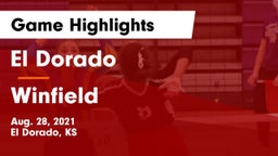 El Dorado  vs Winfield  Game Highlights - Aug. 28, 2021