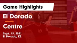 El Dorado  vs Centre  Game Highlights - Sept. 19, 2021