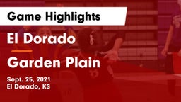 El Dorado  vs Garden Plain  Game Highlights - Sept. 25, 2021