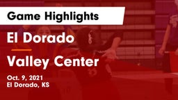 El Dorado  vs Valley Center  Game Highlights - Oct. 9, 2021