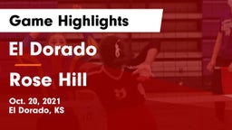 El Dorado  vs Rose Hill  Game Highlights - Oct. 20, 2021