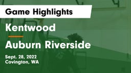 Kentwood  vs Auburn Riverside Game Highlights - Sept. 28, 2022