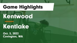 Kentwood  vs Kentlake Game Highlights - Oct. 3, 2022