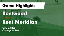 Kentwood  vs Kent Meridian Game Highlights - Oct. 5, 2022