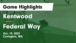 Kentwood  vs Federal Way  Game Highlights - Oct. 19, 2022