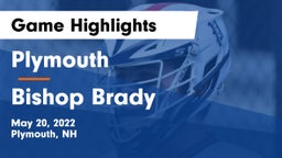 Plymouth  vs Bishop Brady Game Highlights - May 20, 2022
