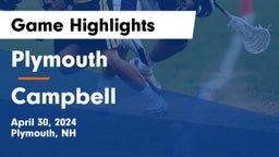 Plymouth  vs Campbell  Game Highlights - April 30, 2024
