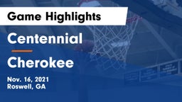 Centennial  vs Cherokee  Game Highlights - Nov. 16, 2021