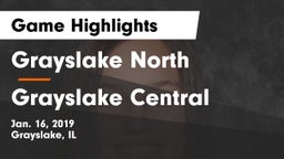 Grayslake North  vs Grayslake Central  Game Highlights - Jan. 16, 2019