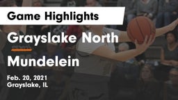 Grayslake North  vs Mundelein  Game Highlights - Feb. 20, 2021