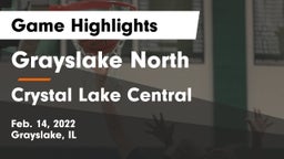 Grayslake North  vs Crystal Lake Central  Game Highlights - Feb. 14, 2022