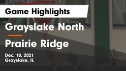 Grayslake North  vs Prairie Ridge  Game Highlights - Dec. 18, 2021