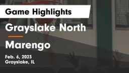 Grayslake North  vs Marengo  Game Highlights - Feb. 6, 2023
