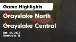 Grayslake North  vs Grayslake Central  Game Highlights - Jan. 24, 2023