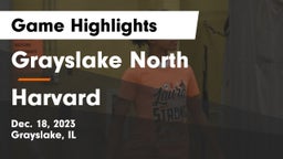 Grayslake North  vs Harvard  Game Highlights - Dec. 18, 2023